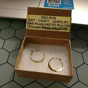 14k gold hoops